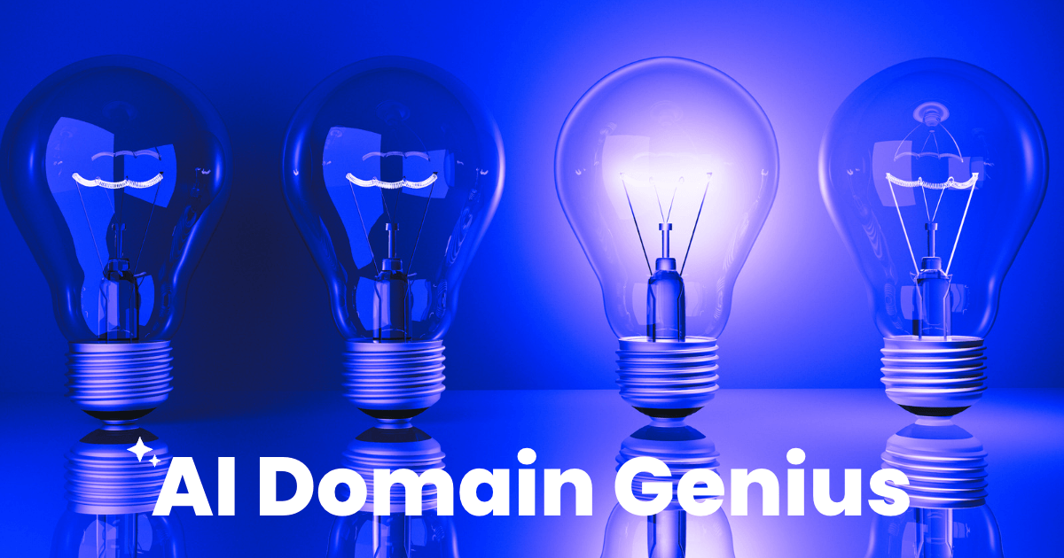 AI Domain Genius
