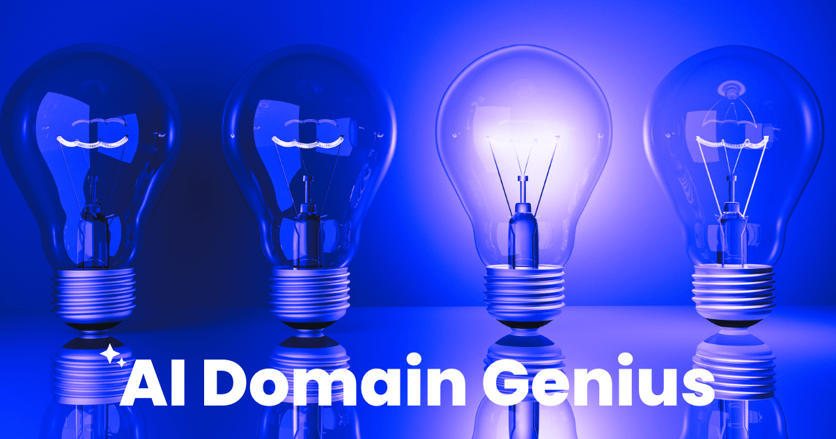 AI Domain Genius - FREE Domain Name Generator